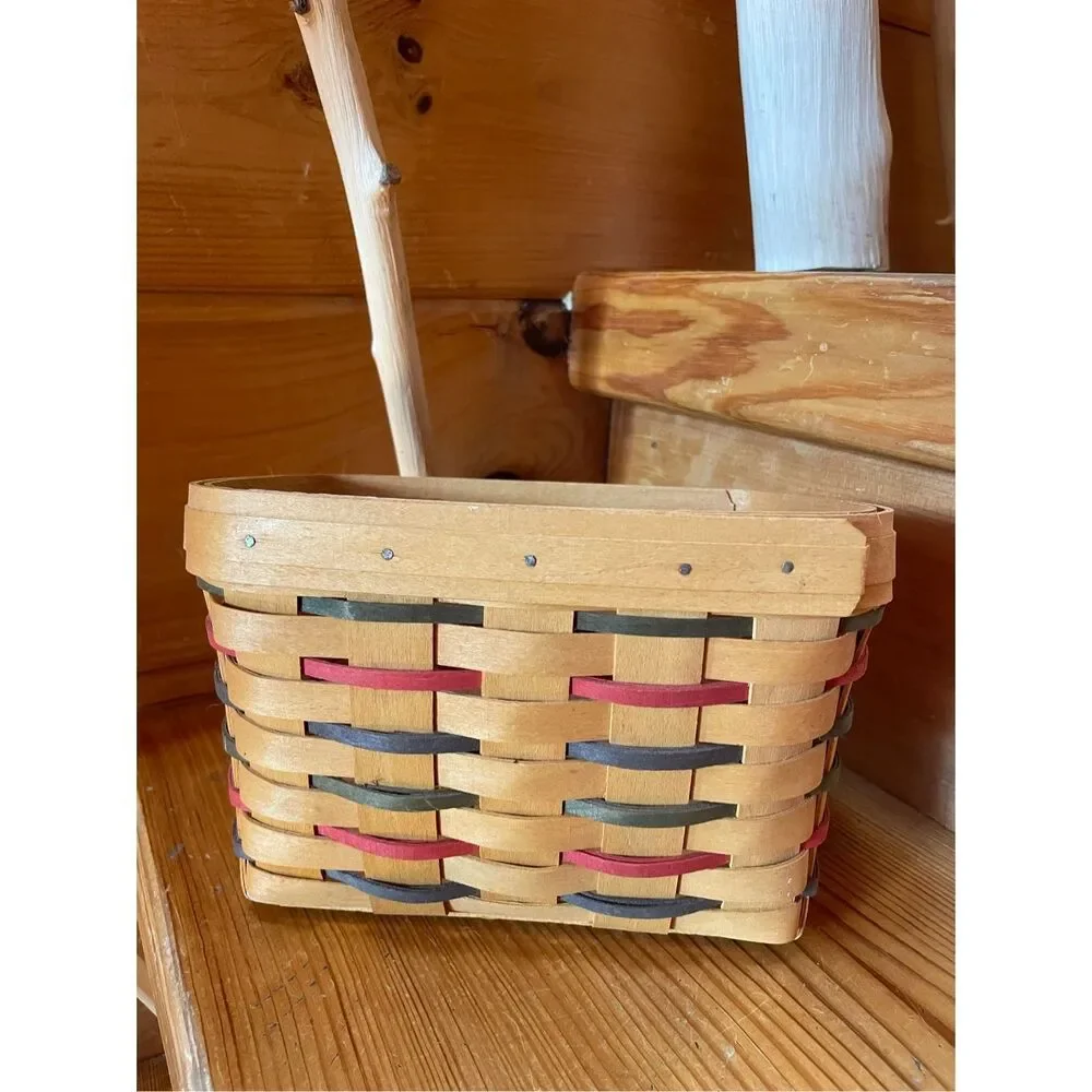 Vintage 90s Longaberger Basket